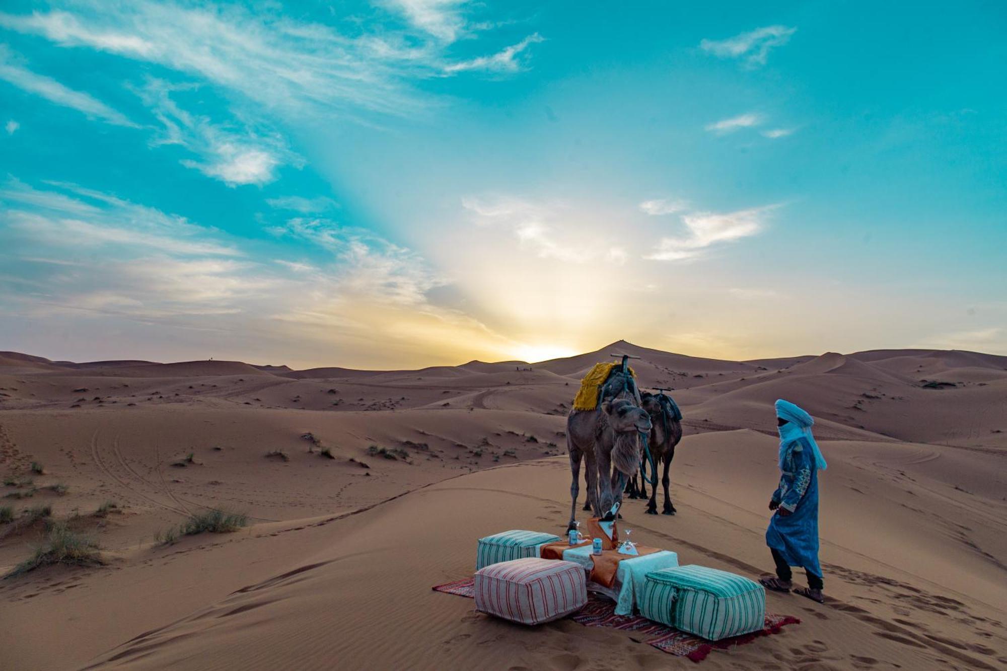 Khamlia Luxury Desert Camp مرزوكة المظهر الخارجي الصورة